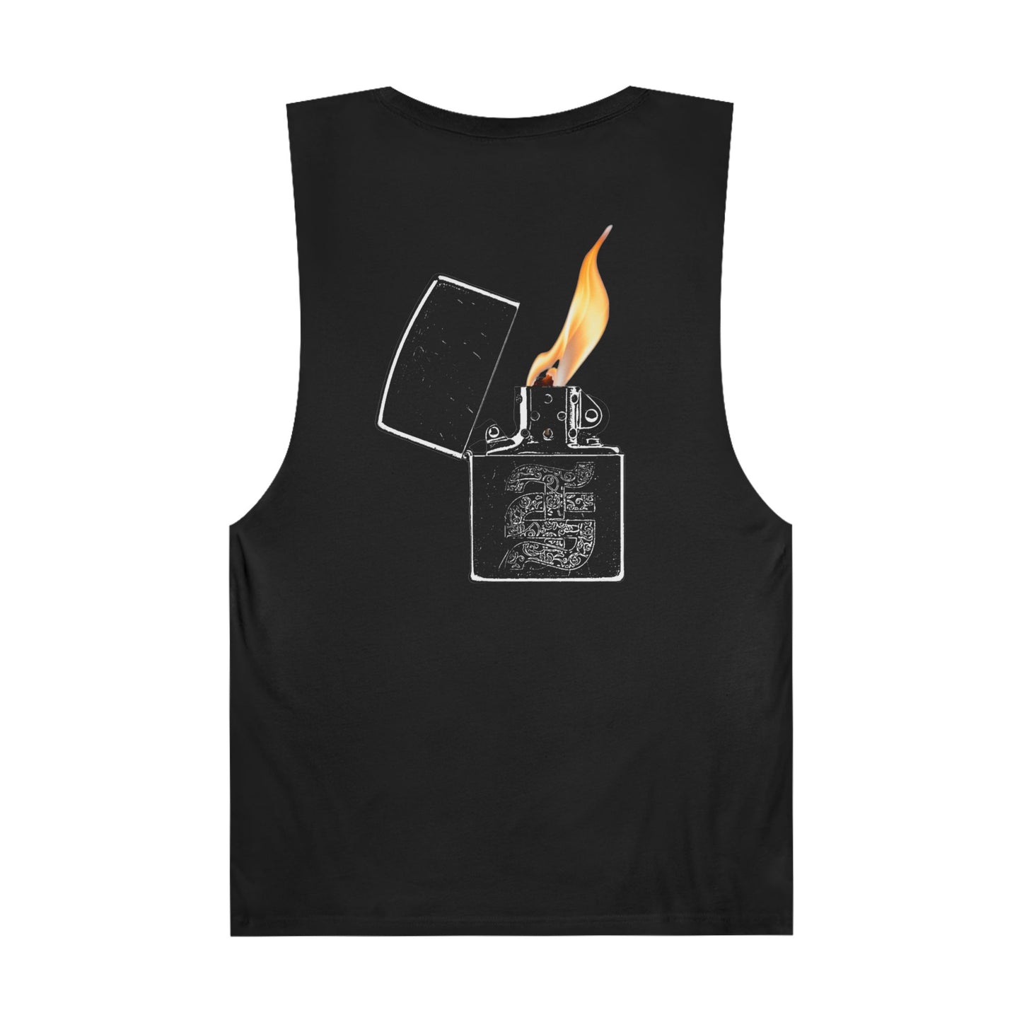 Unisex Fire It Up Tank Top, Vintage Style Muscle Tank, Summer Casual Wear, Gift for Campers, Festival Outfit, Retro Graphic Tee