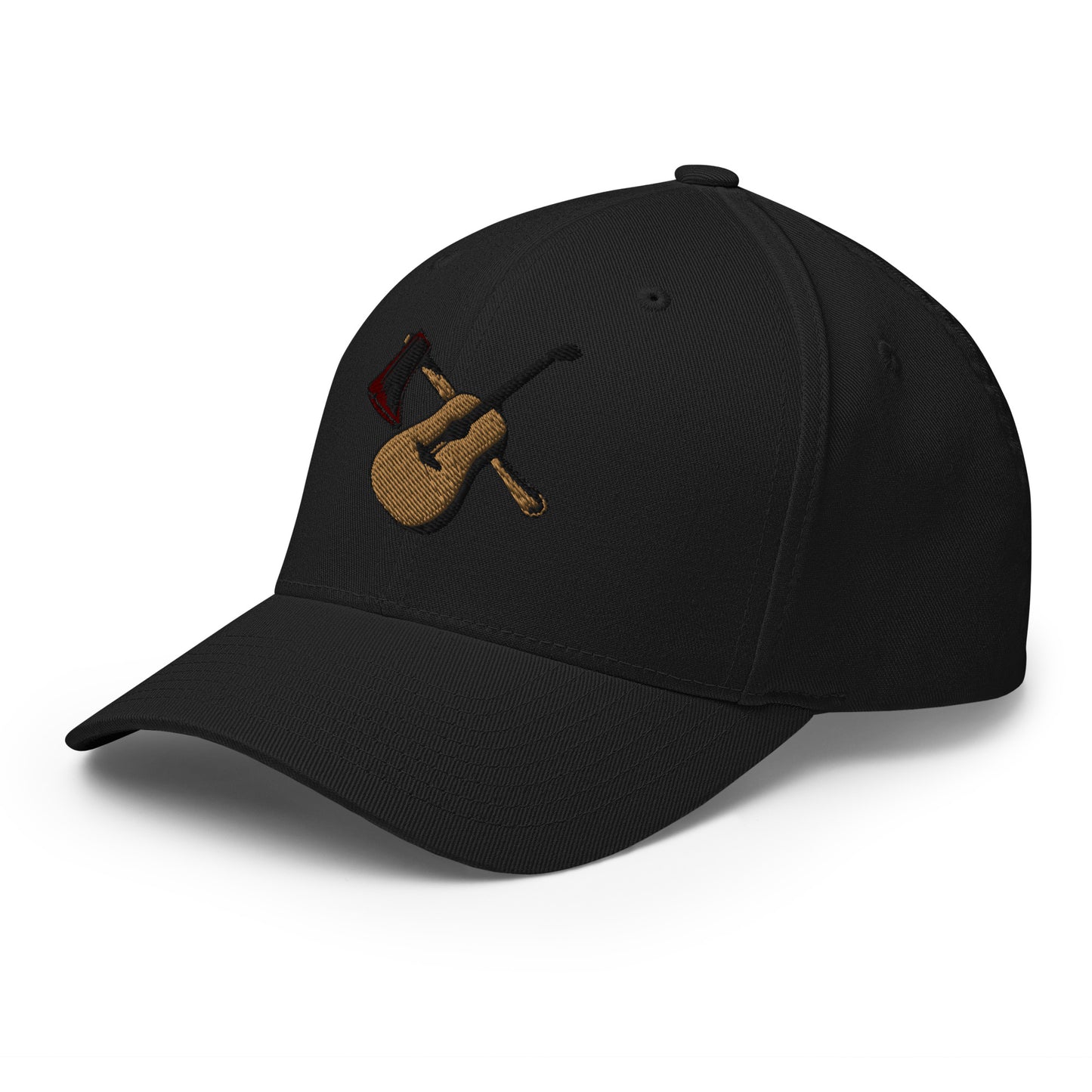 Structured Twill Cap Guitar & Axe