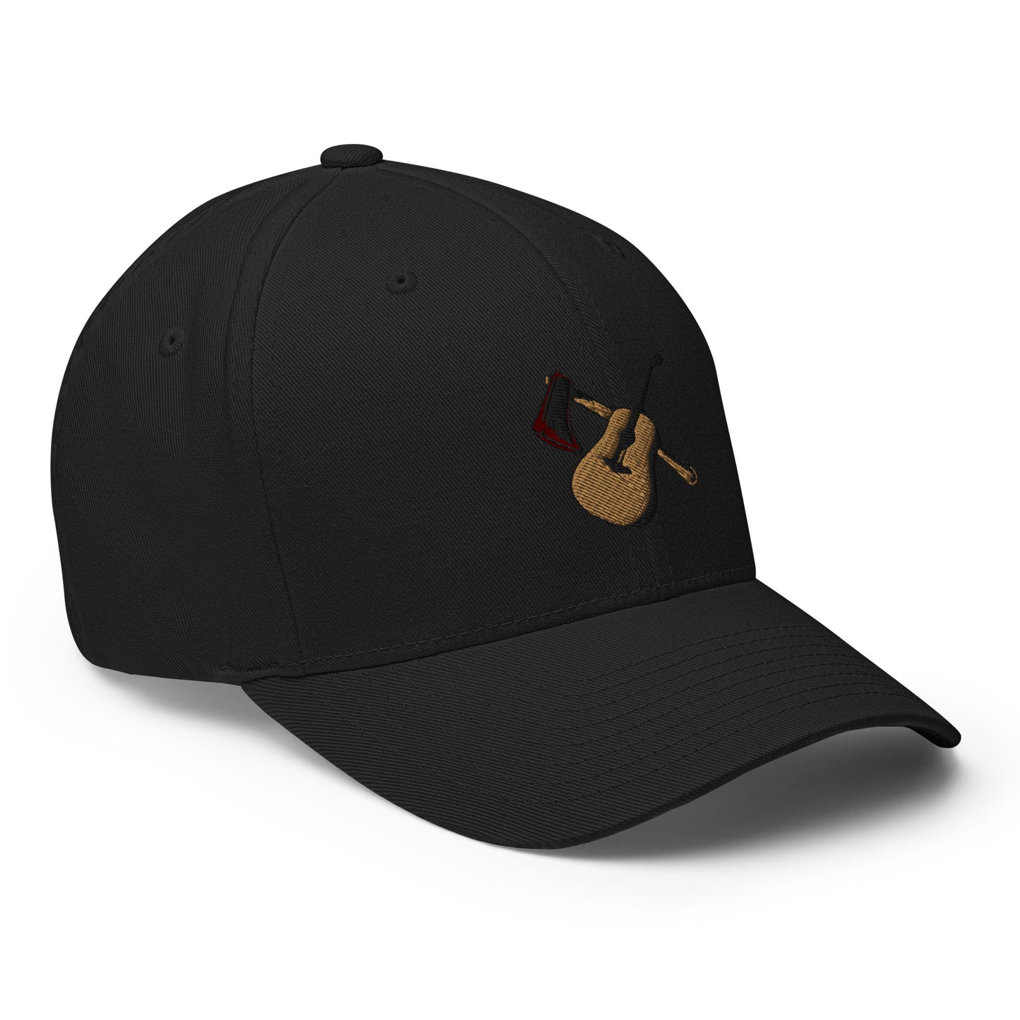 Structured Twill Cap Guitar & Axe