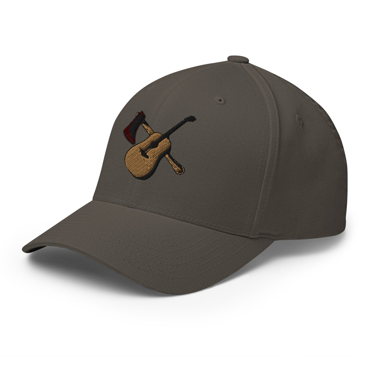 Structured Twill Cap Guitar & Axe