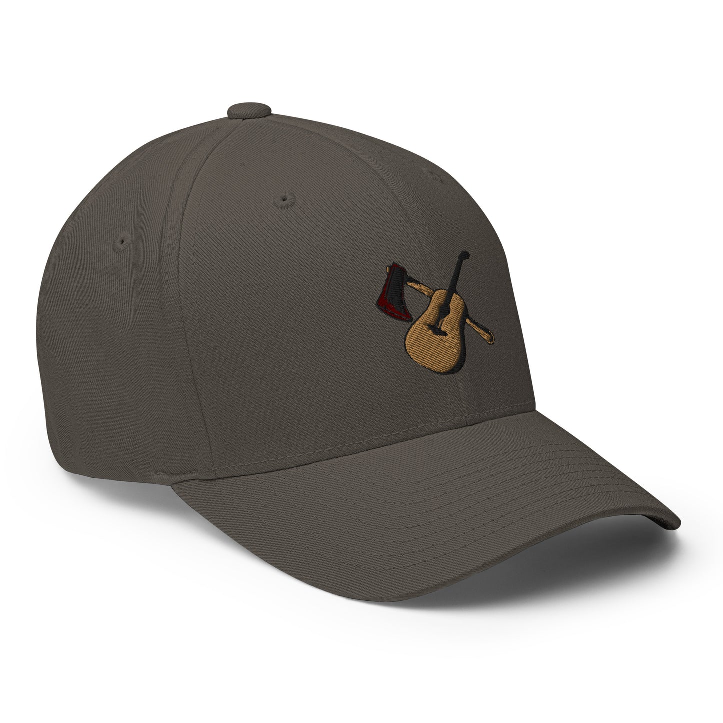 Structured Twill Cap Guitar & Axe