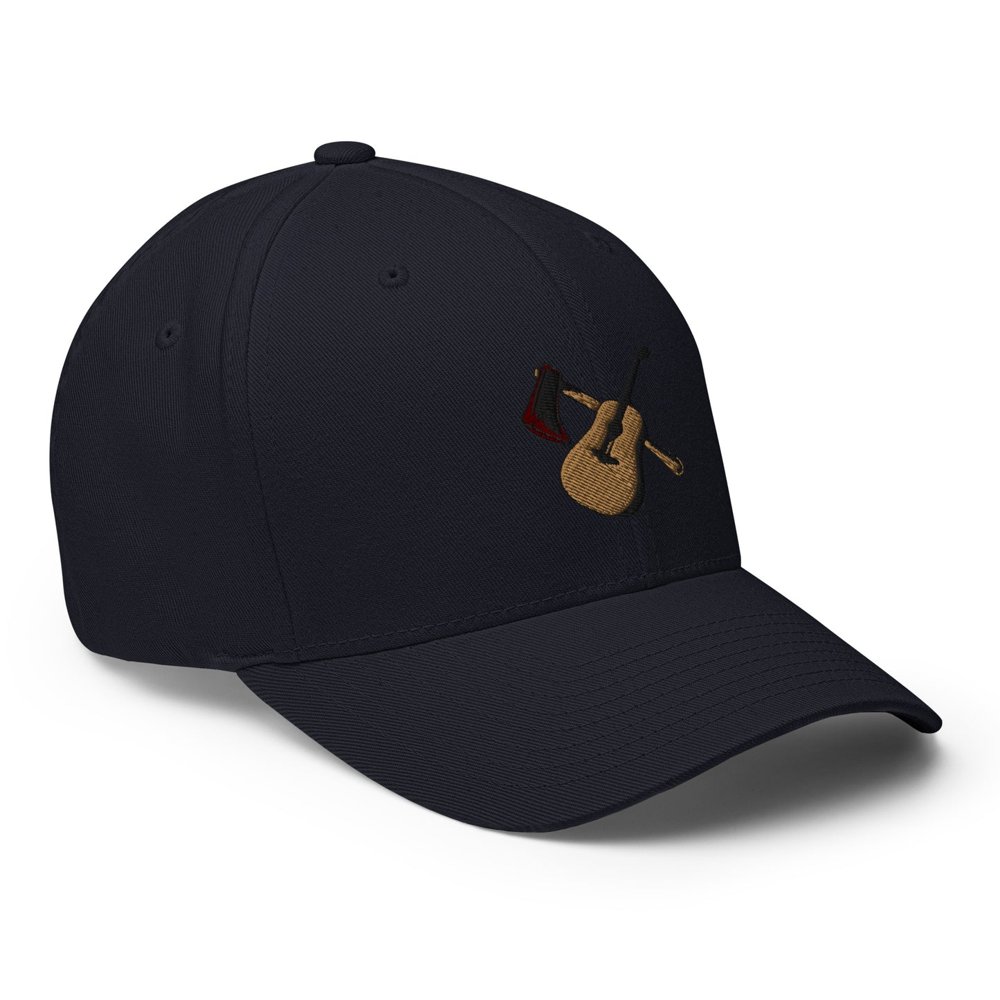 Structured Twill Cap Guitar & Axe