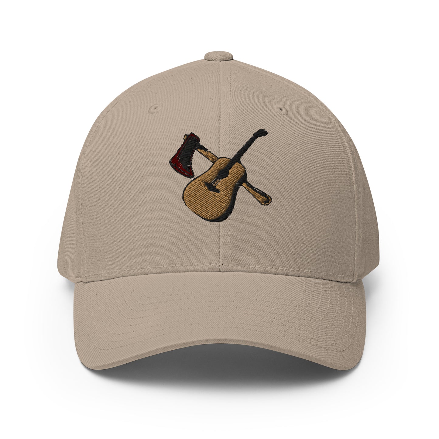 Structured Twill Cap Guitar & Axe