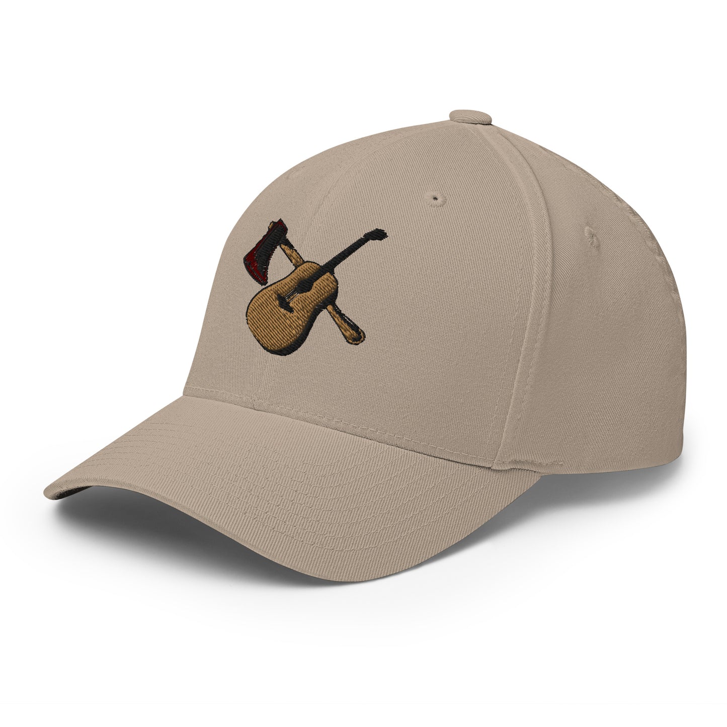Structured Twill Cap Guitar & Axe