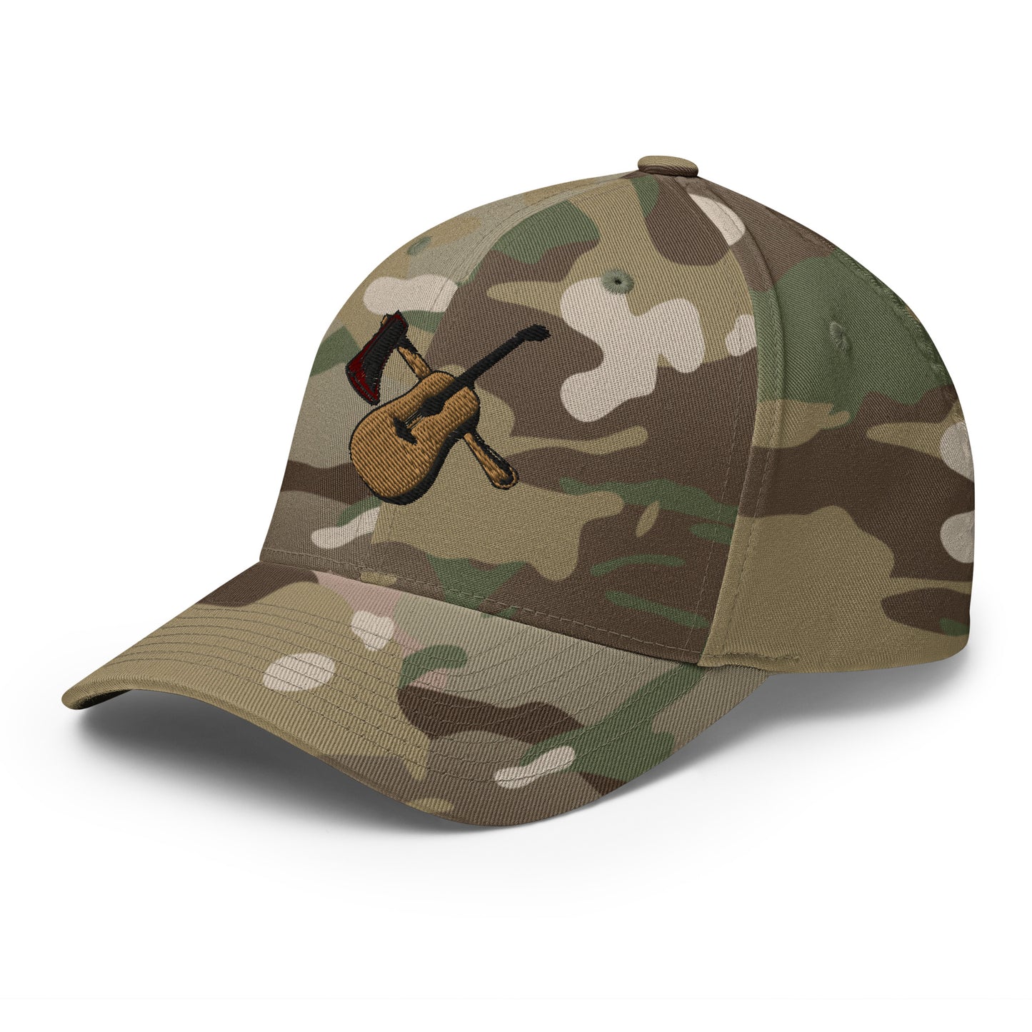 Structured Twill Cap Guitar & Axe