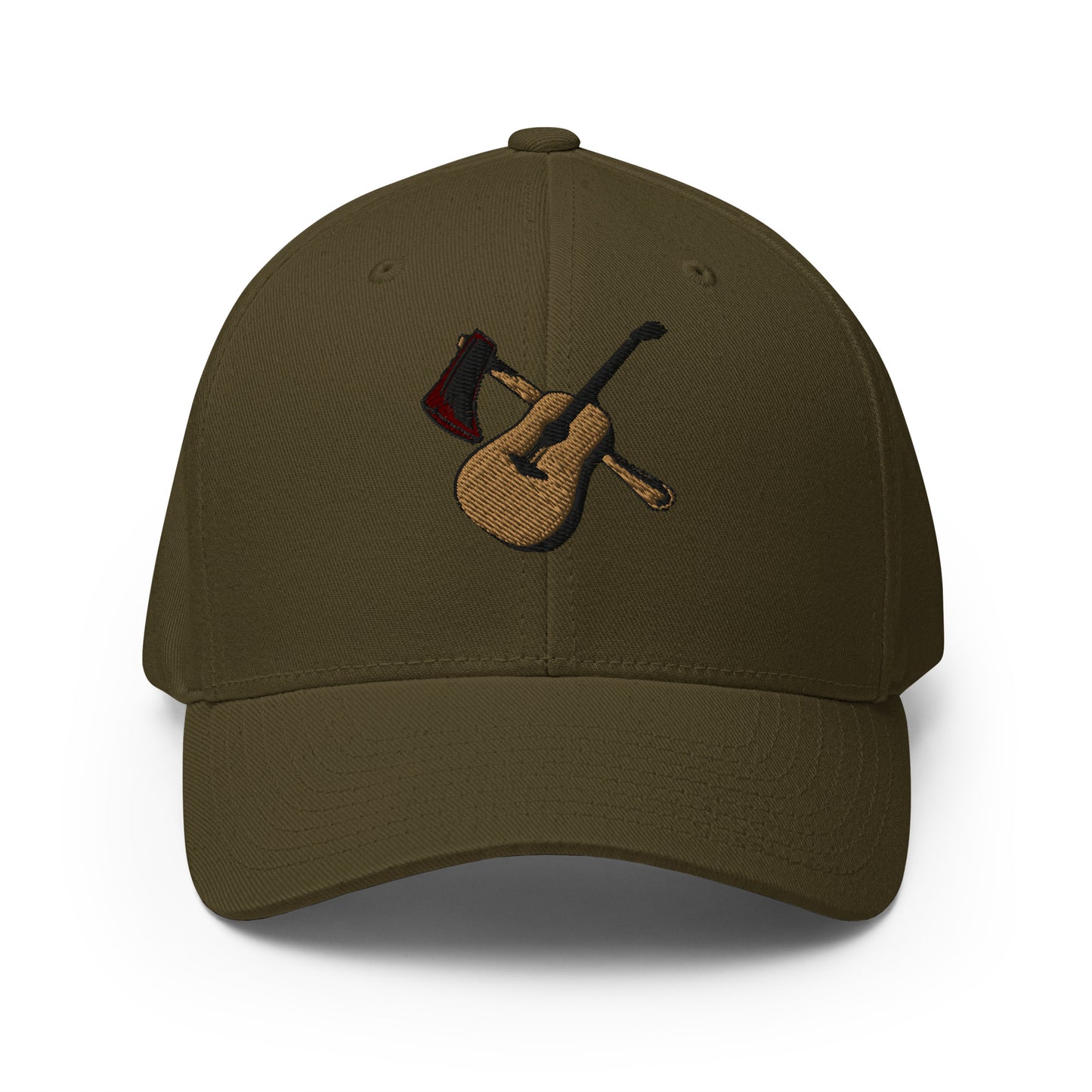 Structured Twill Cap Guitar & Axe