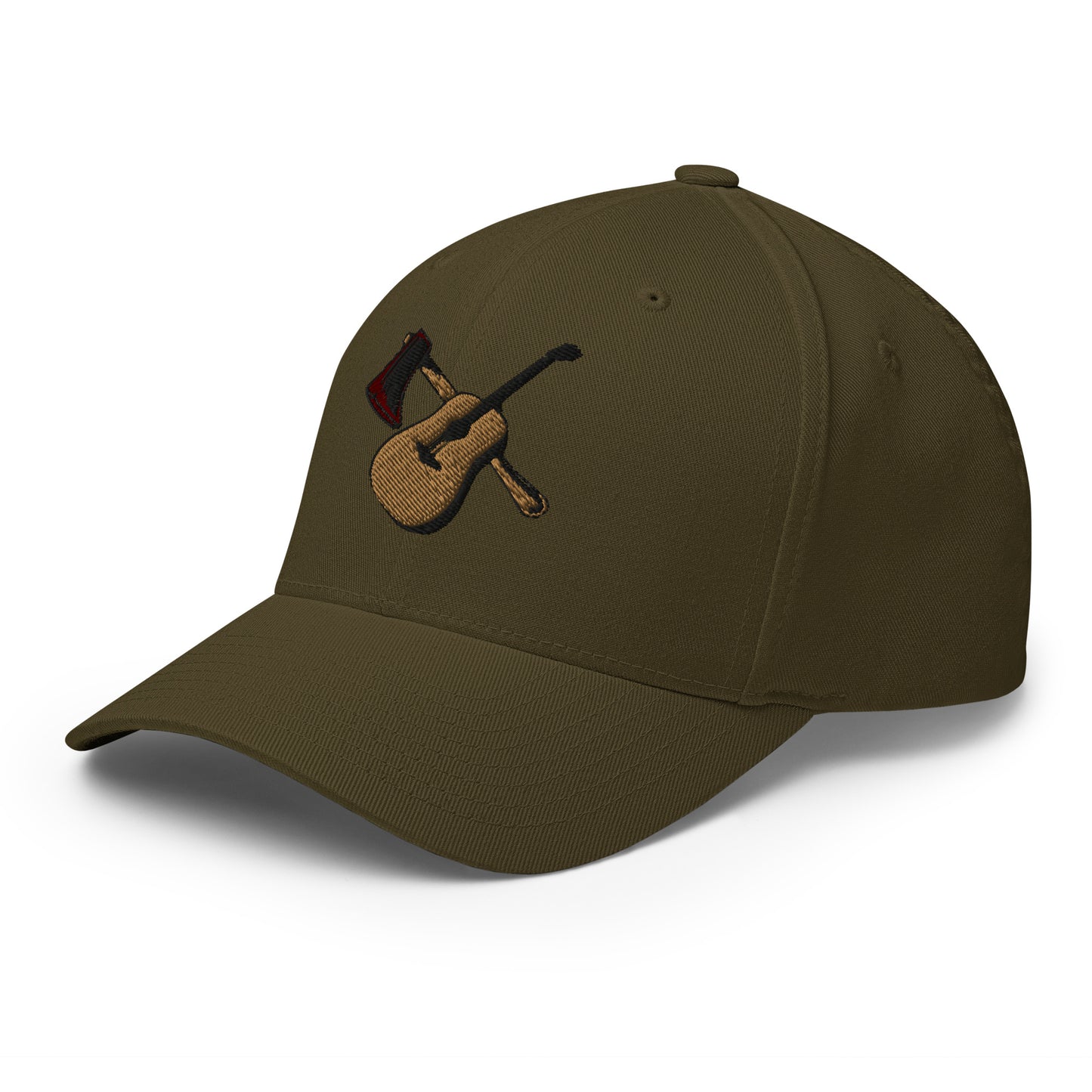 Structured Twill Cap Guitar & Axe