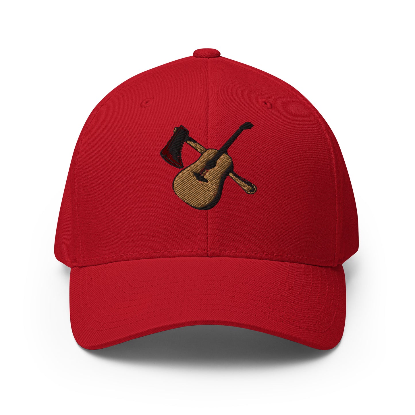 Structured Twill Cap Guitar & Axe