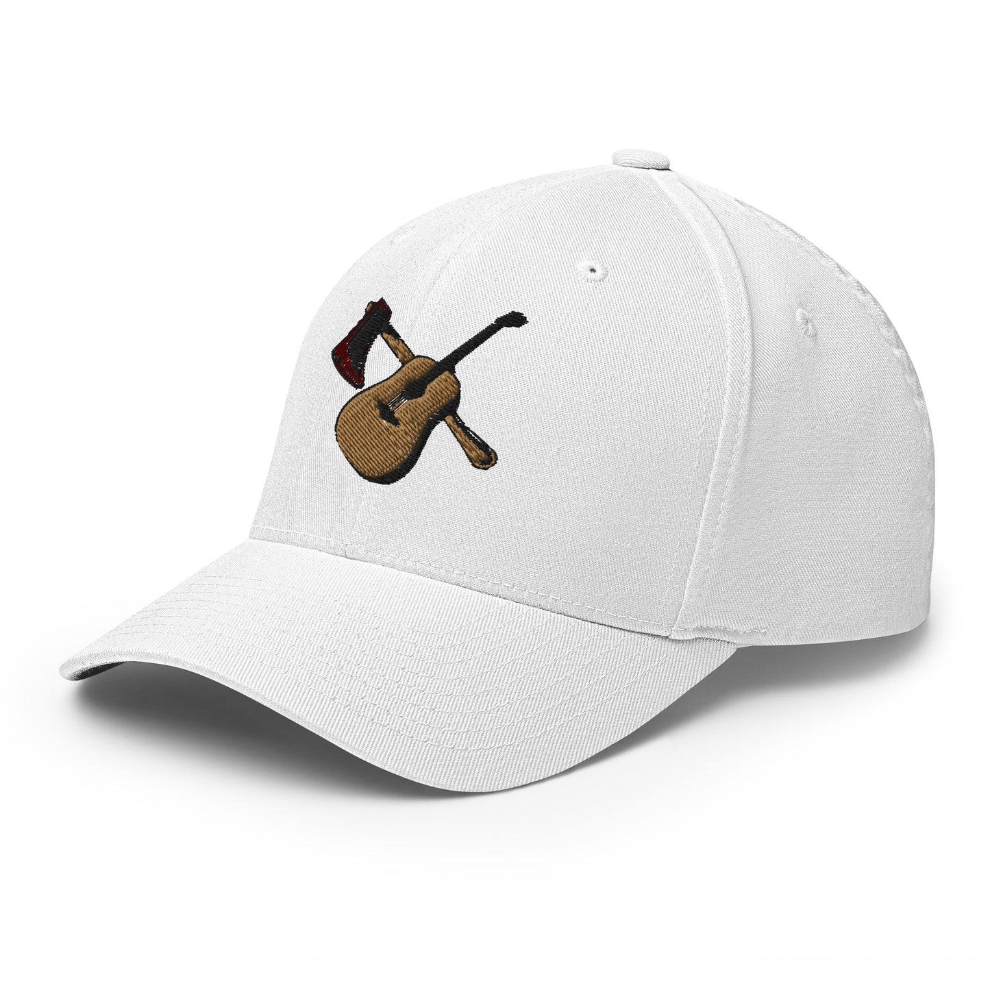 Structured Twill Cap Guitar & Axe