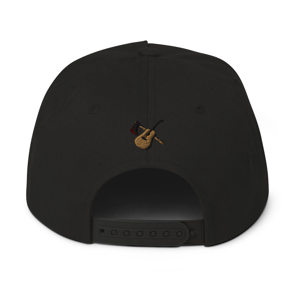Flat Bill Cap Guitar & Axe