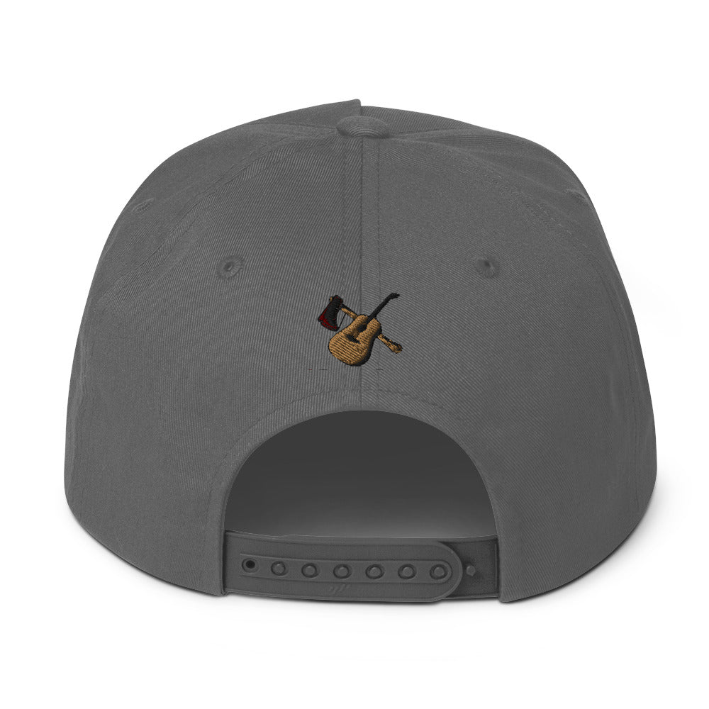 Flat Bill Cap Guitar & Axe
