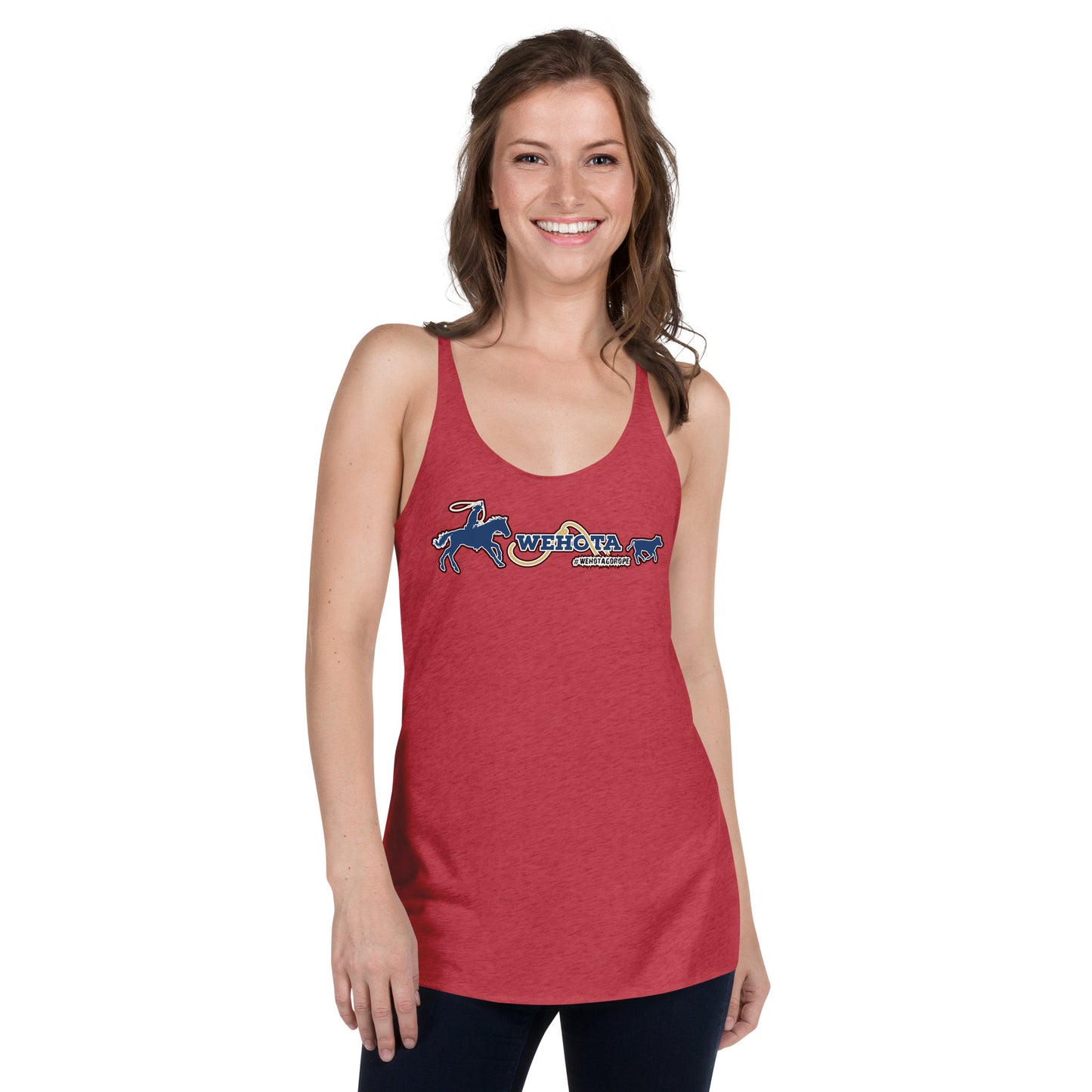 Women's Racerback Tank Wehota Roping