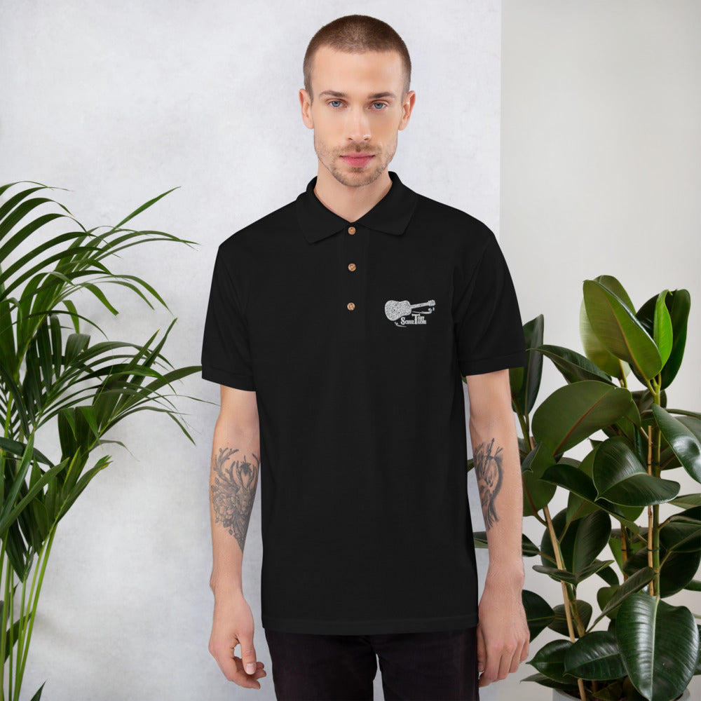 Besticktes Poloshirt mit TSM-Logo auf der Vorderseite