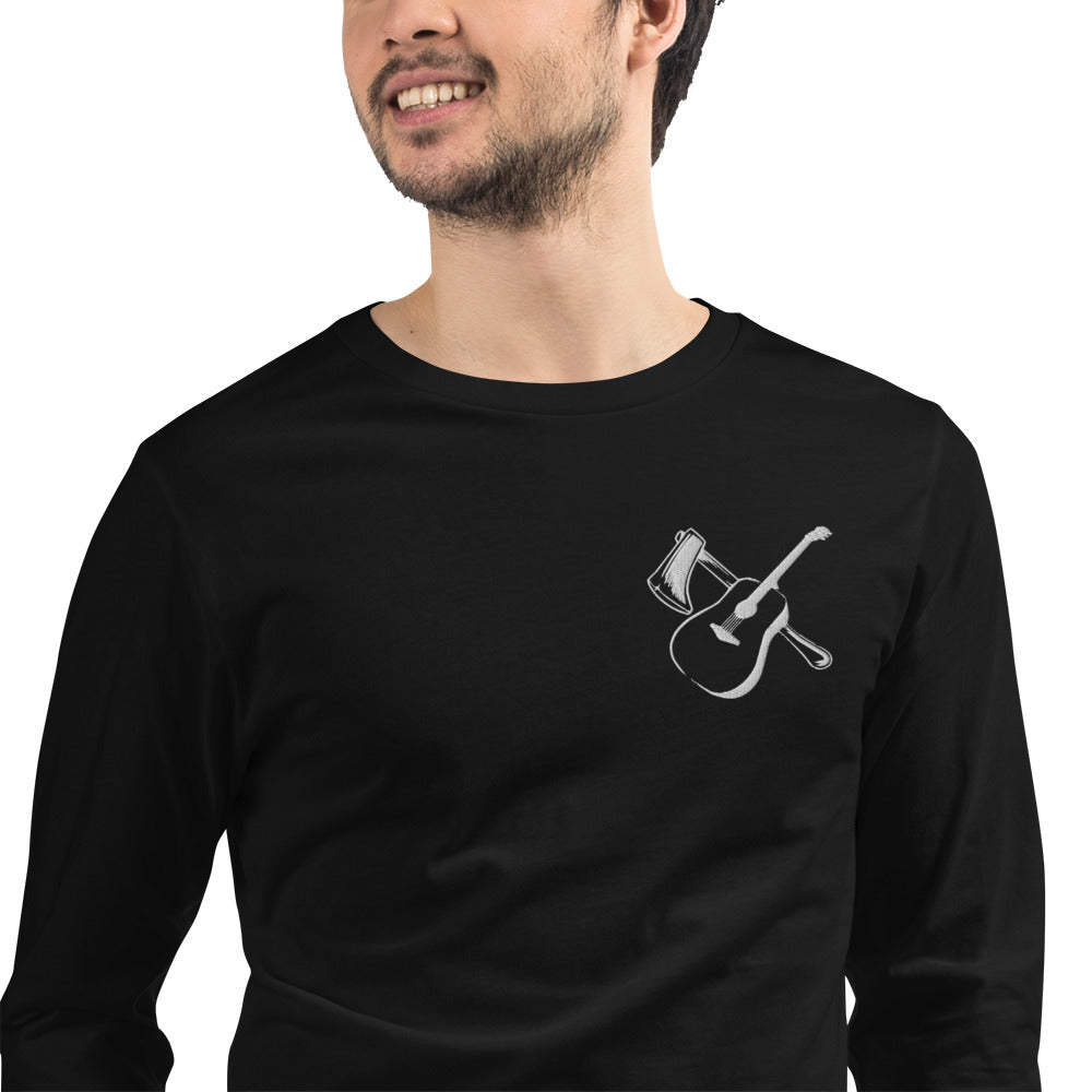 Unisex Long Sleeve Tee "TS Simple Life Society"