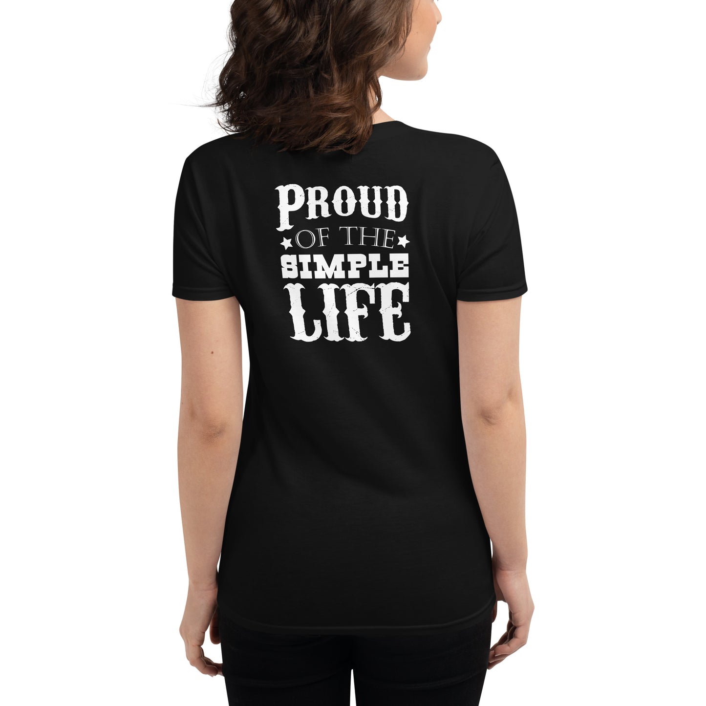 Women's short sleeve t-shirt "Dirty Hands? So What?!"
