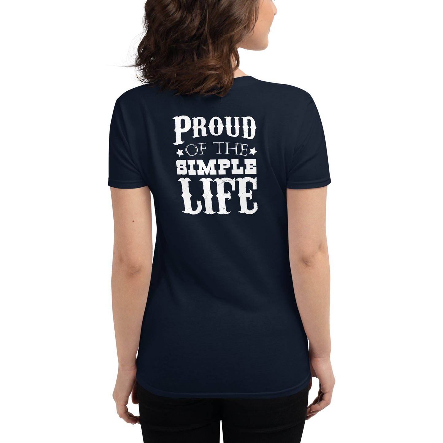 Women's short sleeve t-shirt "Dirty Hands? So What?!"