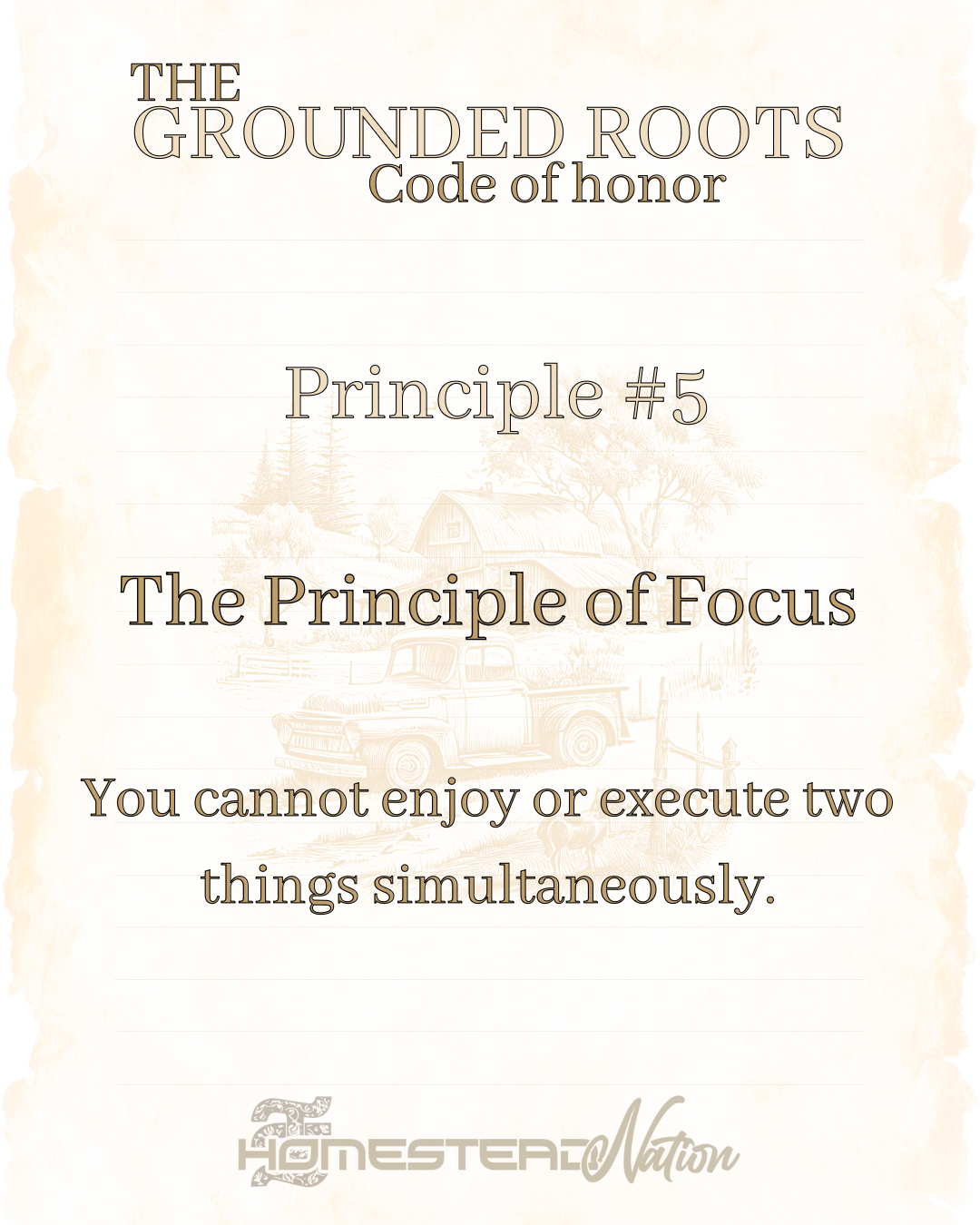 The Grounded Roots Code Of Honor (PDF-Download)