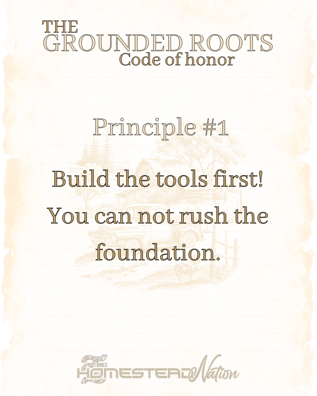 The Grounded Roots Code Of Honor (PDF-Download)