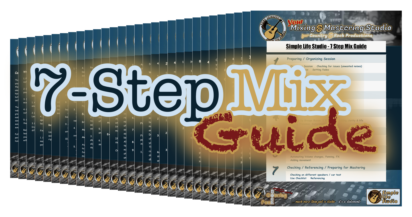 SLS 7 Step Mix Guide