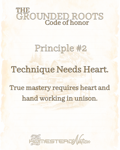 The Grounded Roots Code Of Honor (PDF-Download)