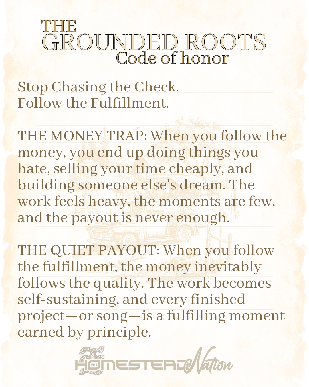 The Grounded Roots Code Of Honor (PDF-Download)