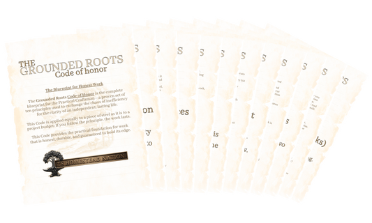 The Grounded Roots Code Of Honor (PDF-Download)