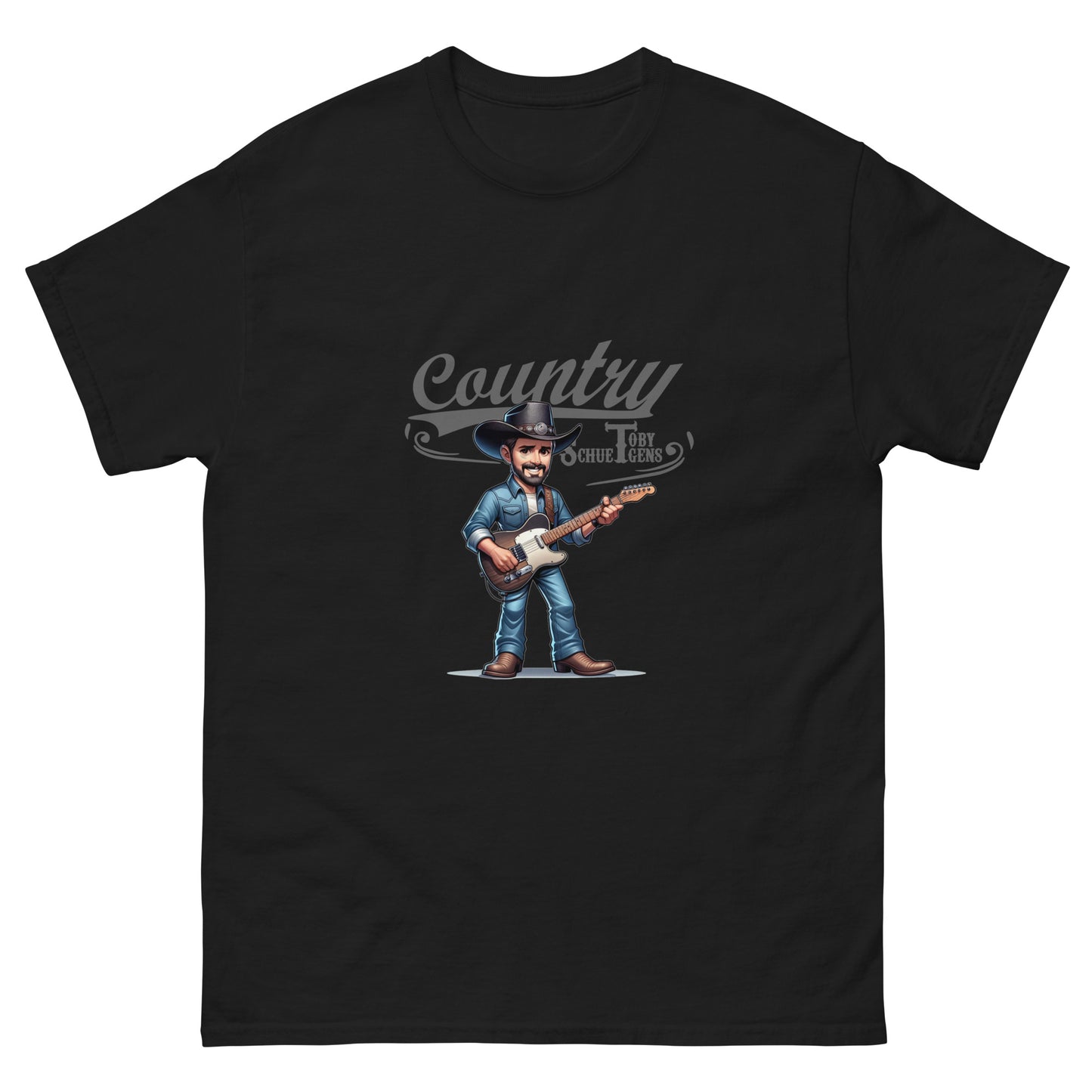 Men's classic tee Cartoon Cowboy