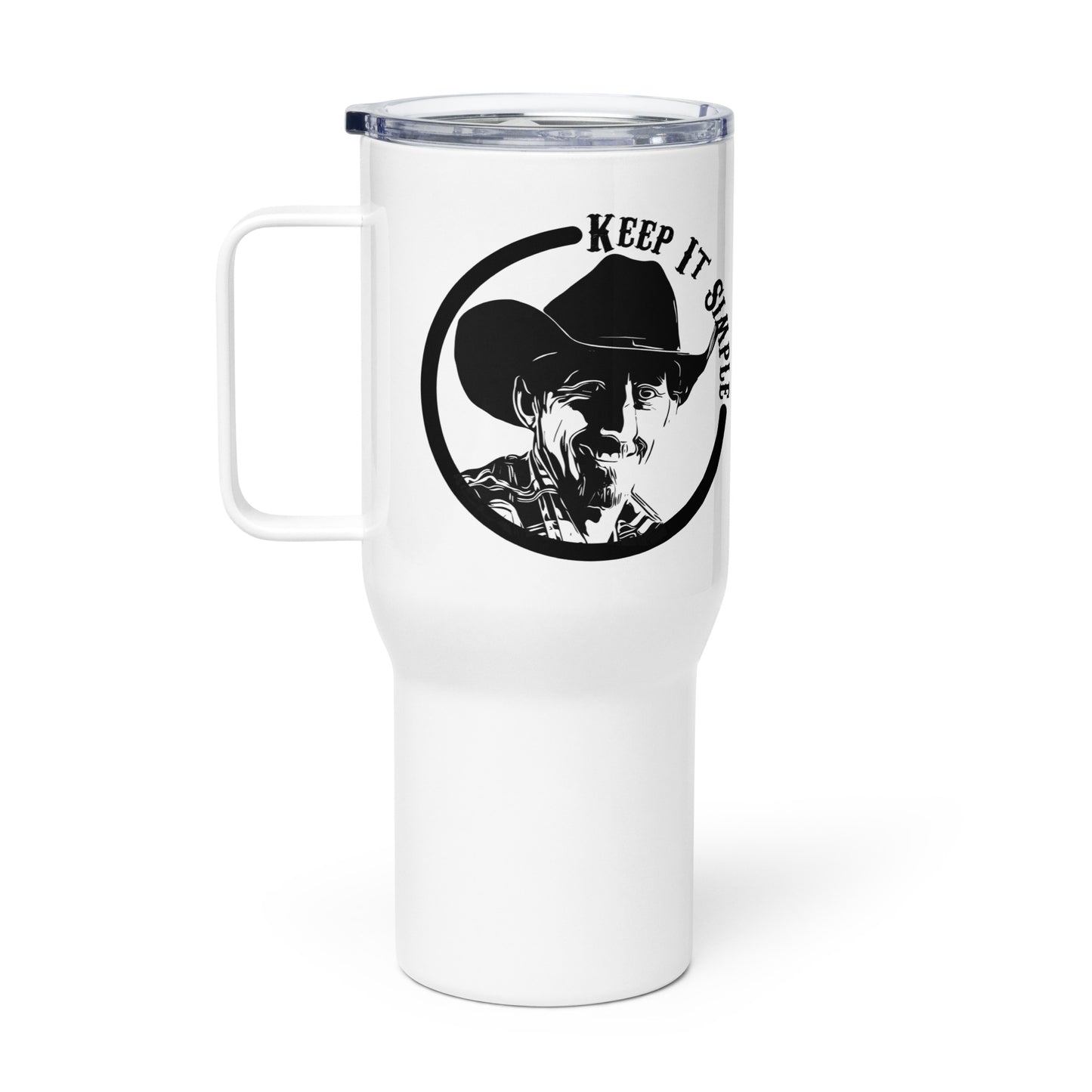 Travel mug with a handle TSM