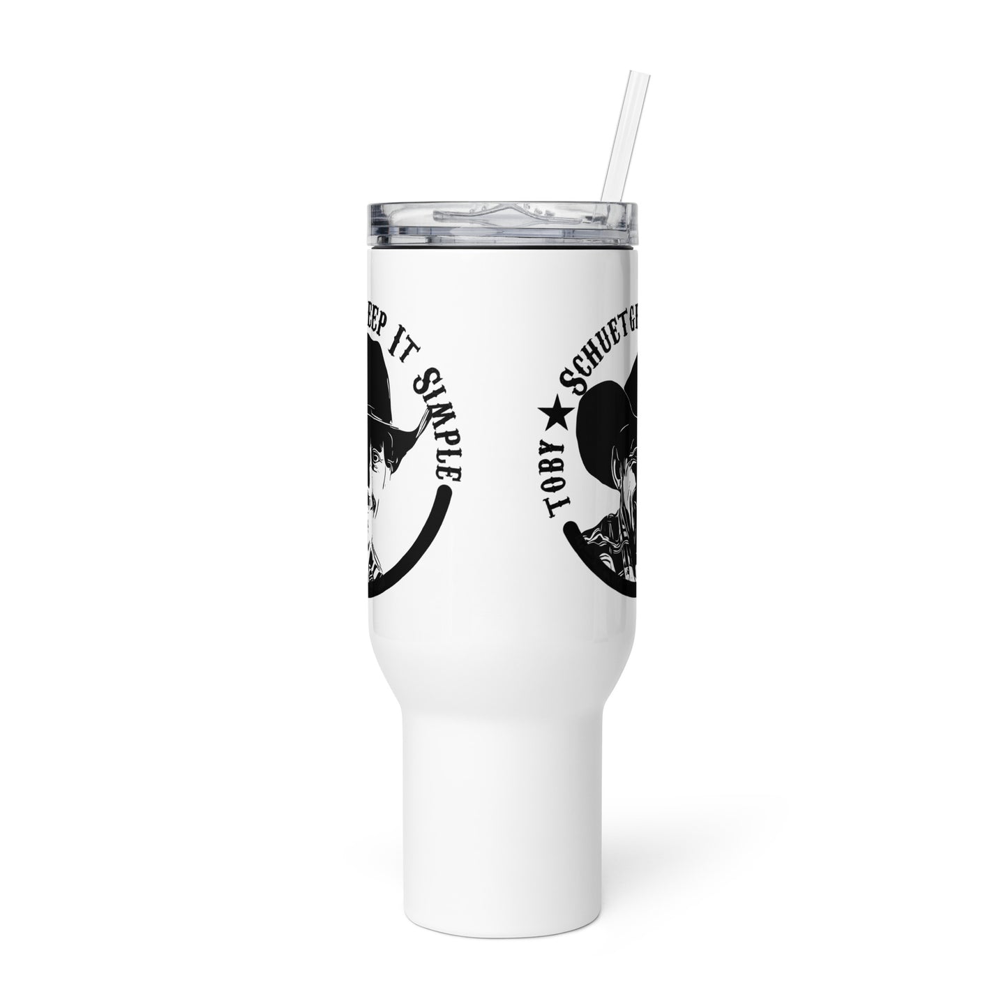 Travel mug with a handle TSM