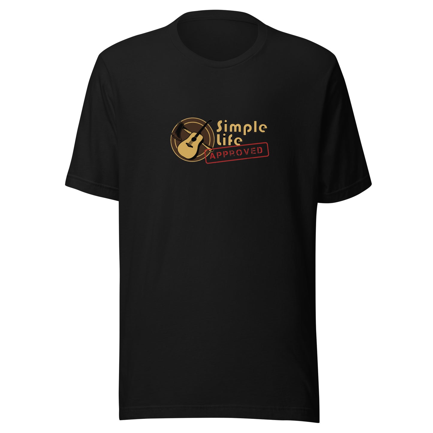 Unisex t-shirt Simple Life Approved