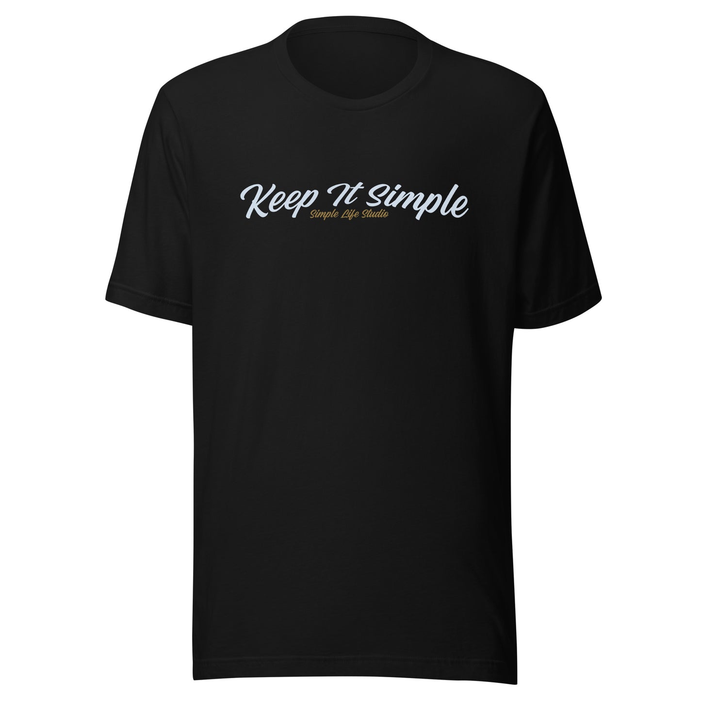 Unisex t-shirt "Keep It Simple"