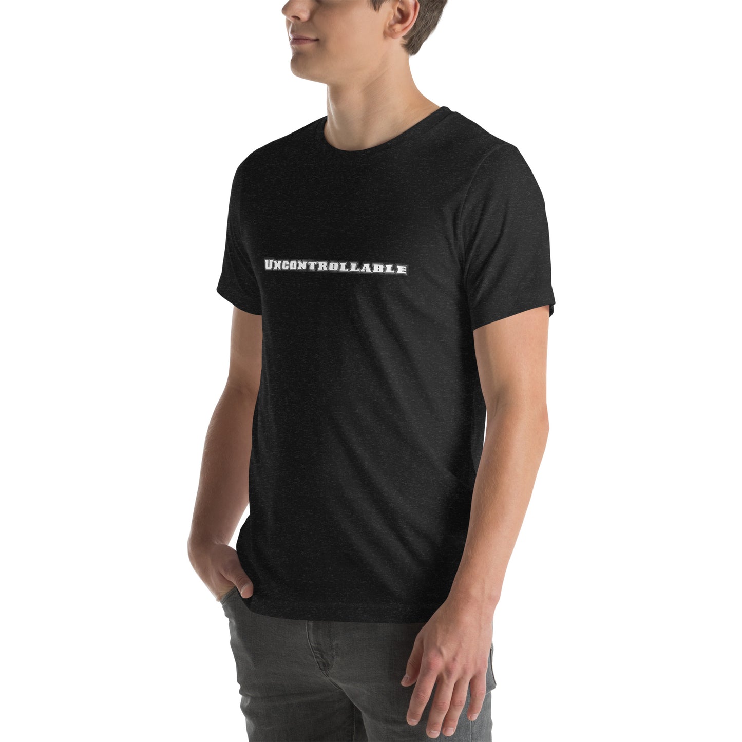 Unisex t-shirt 'Uncontrollable'