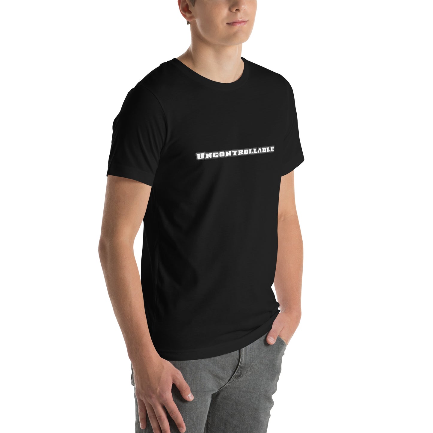 Unisex t-shirt 'Uncontrollable'