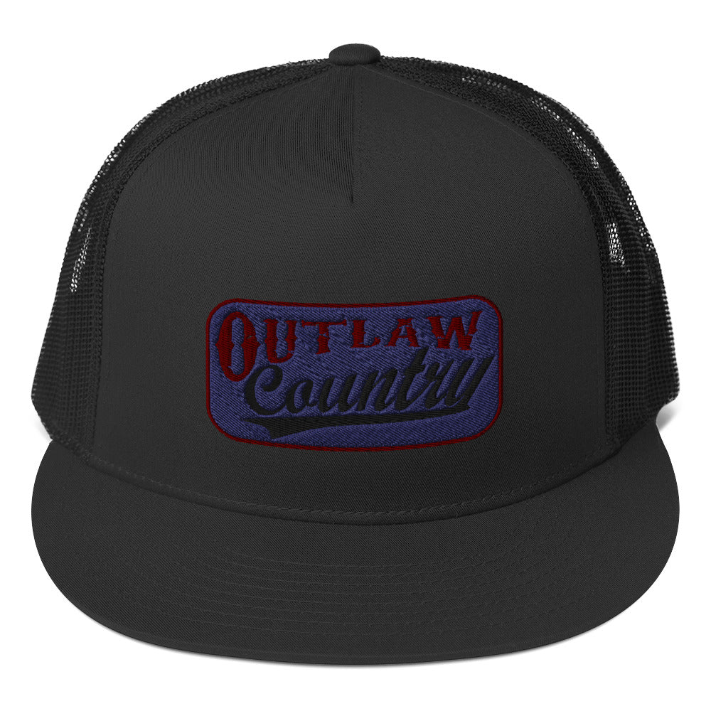 5-Panel Trucker Cap "Outlaw Country"