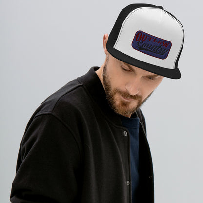 5-Panel Trucker Cap "Outlaw Country"