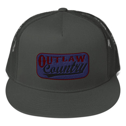 5-Panel Trucker Cap "Outlaw Country"