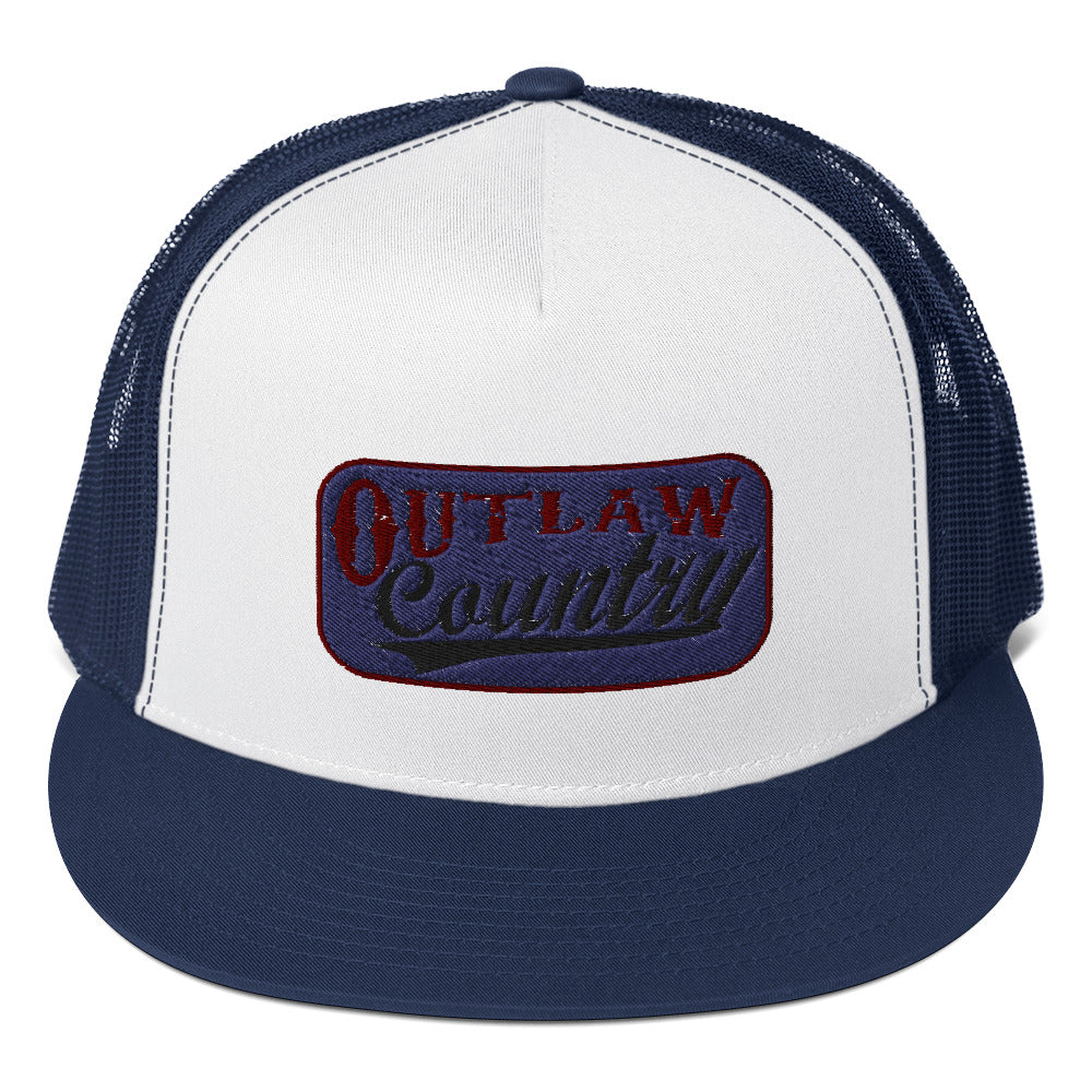 5-Panel Trucker Cap "Outlaw Country"