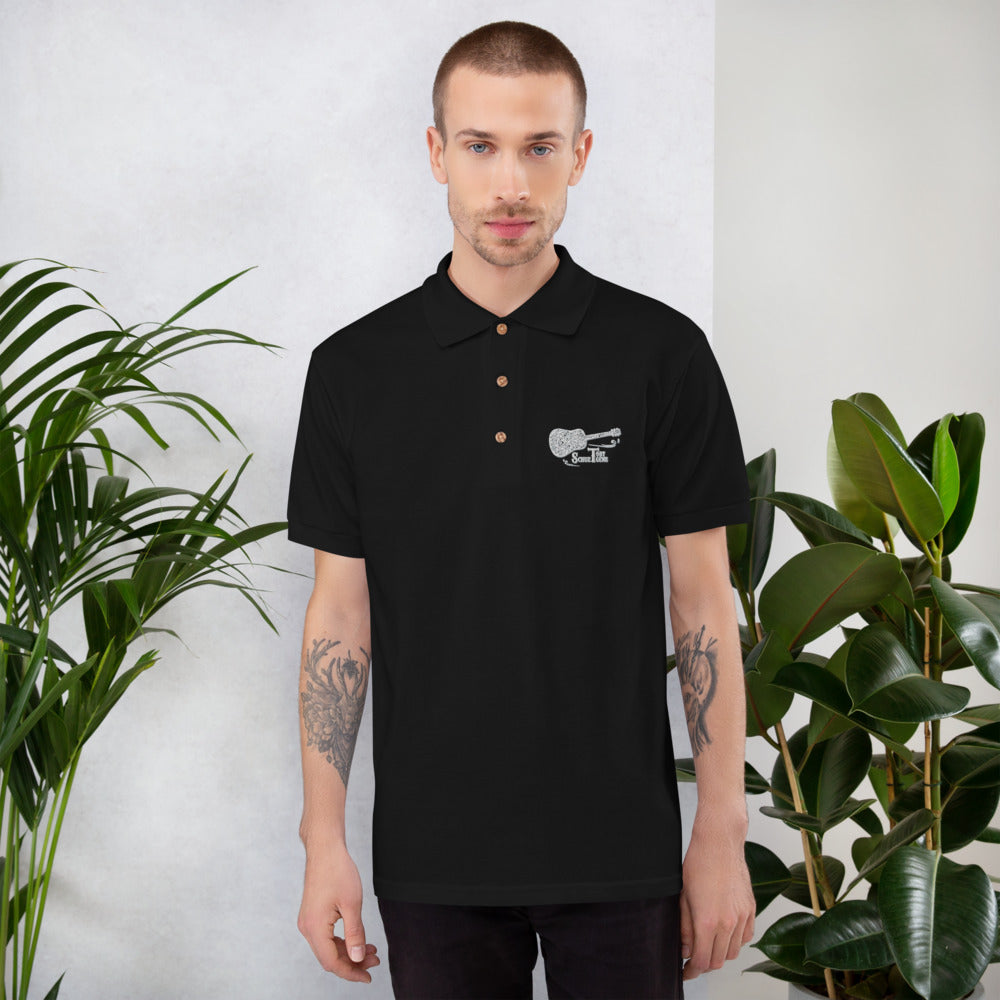 Embroidered Polo Shirt with TSM Logo on front