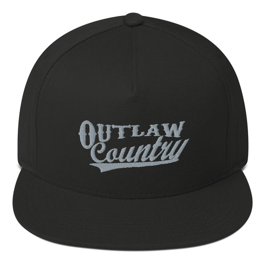 Flat Bill Cap "Outlaw Country" decent
