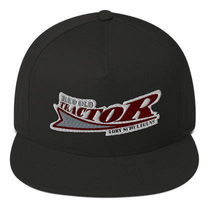 Flat Bill Cap "Roter alter Traktor"