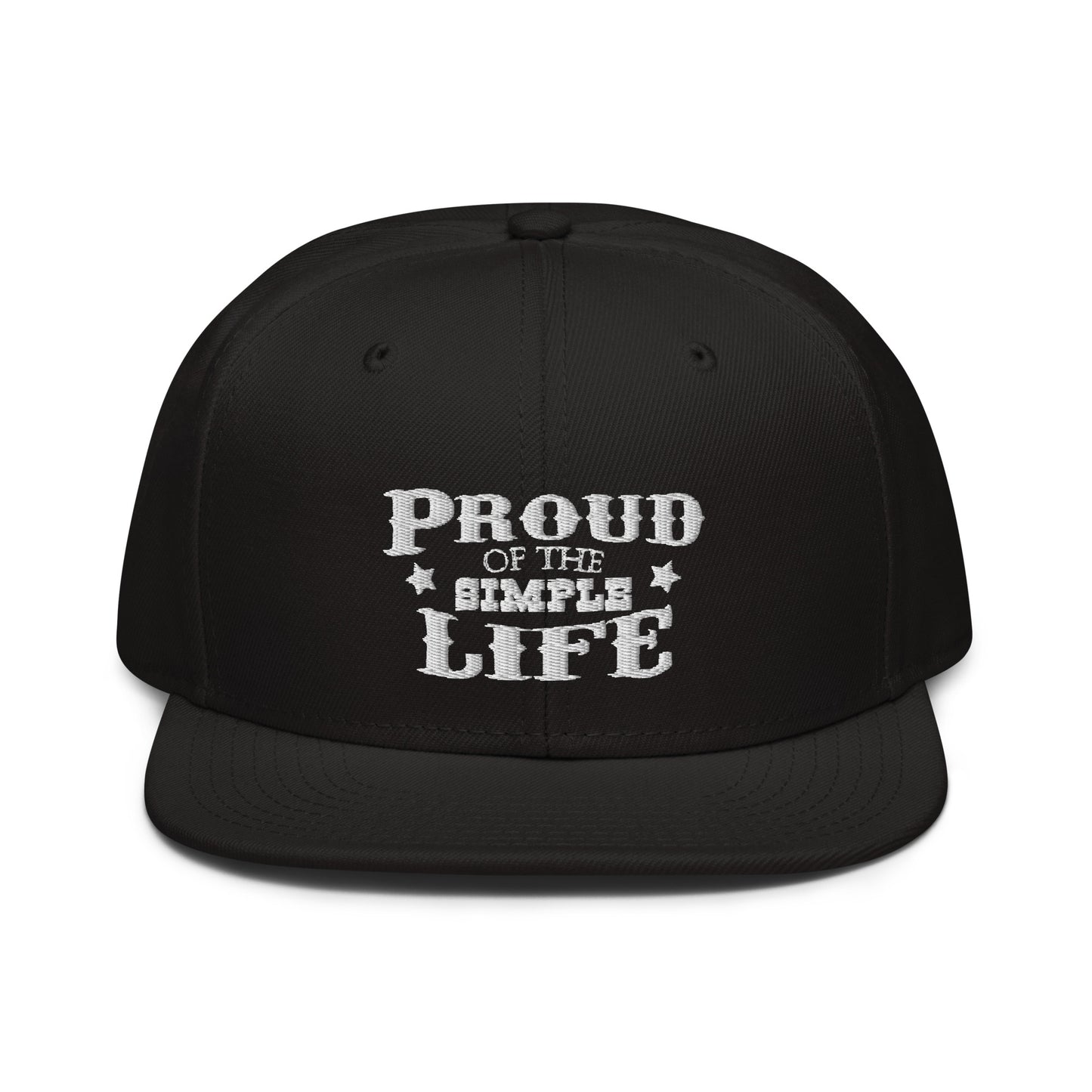 Snapback Hat "Proud Of The Simple Life"