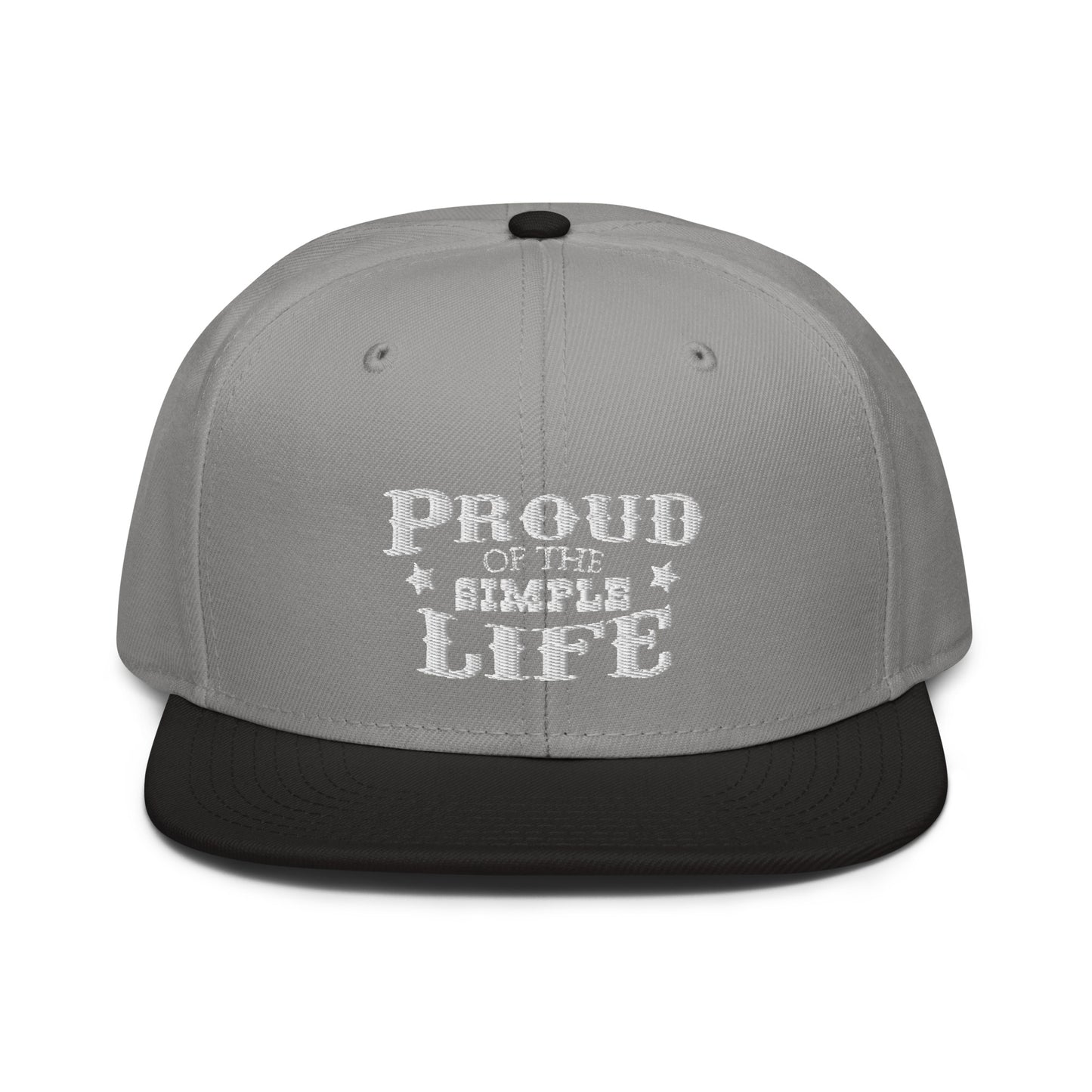 Snapback Hat "Proud Of The Simple Life"