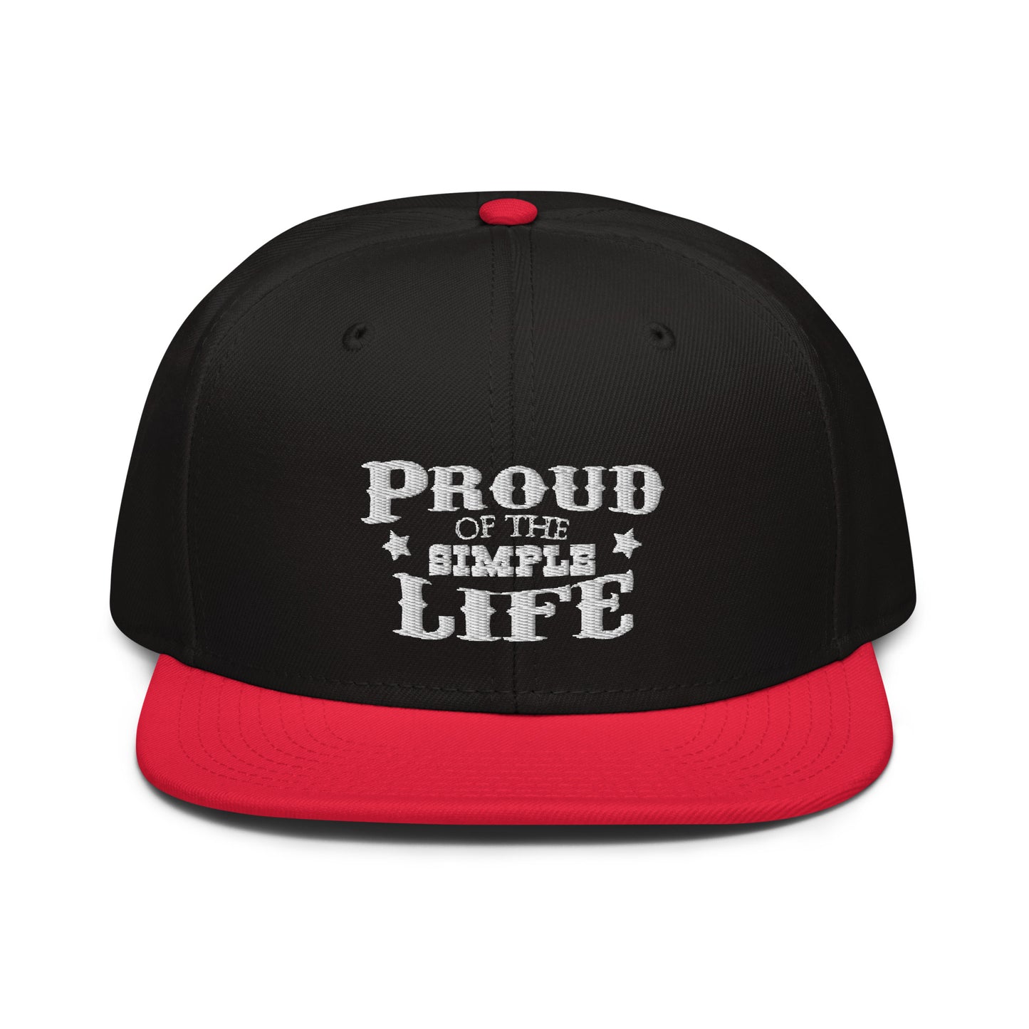 Snapback Hat "Proud Of The Simple Life"