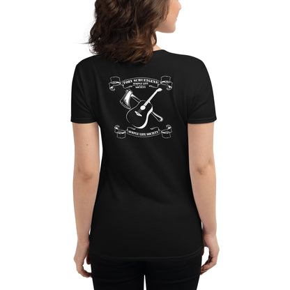 Women's short sleeve t-shirt "TS Simple Life Society"